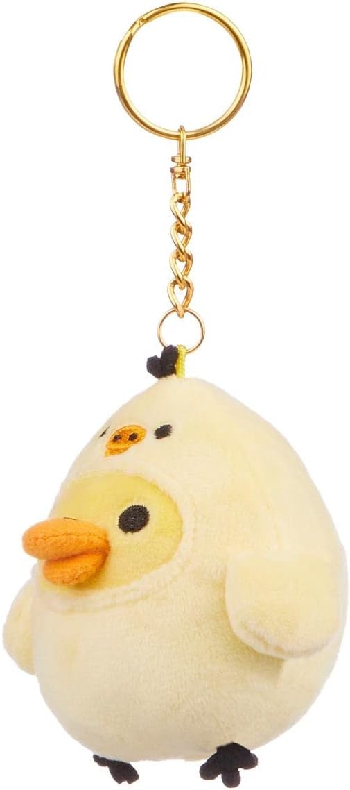 Rilakkuma San-X Original Kiiroitori Kigurumi Keychain (Kiiroitori)(Kiiroitori)