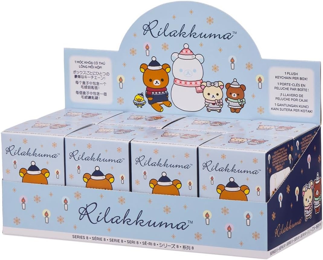 San-X Original Rilakkuma Holiday Series Blind Box – 8pcs