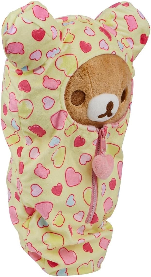 San-X Original Rilakkuma Hearts Sleeping Bag Plush – 15″ Rilakkuma(Rilakkuma) - view 3