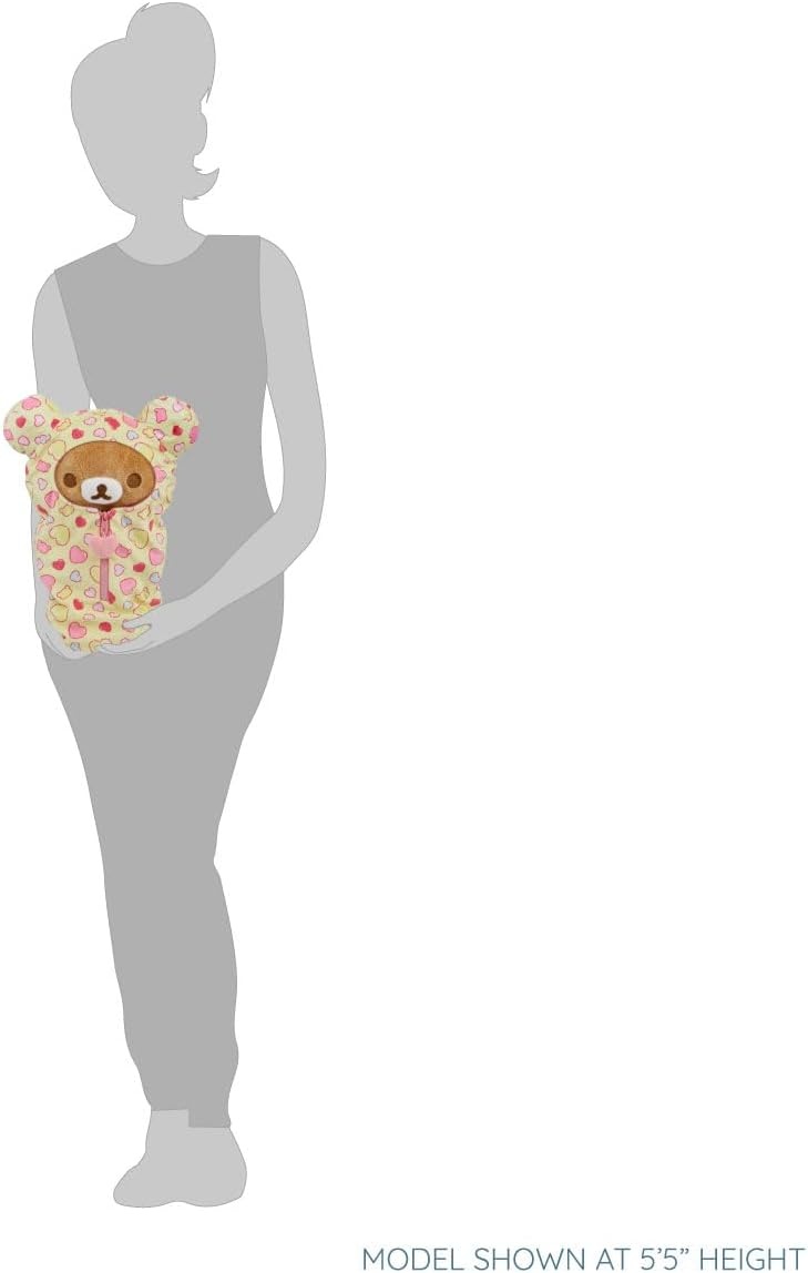 San-X Original Rilakkuma Hearts Sleeping Bag Plush – 15″ Rilakkuma(Rilakkuma) - view 4