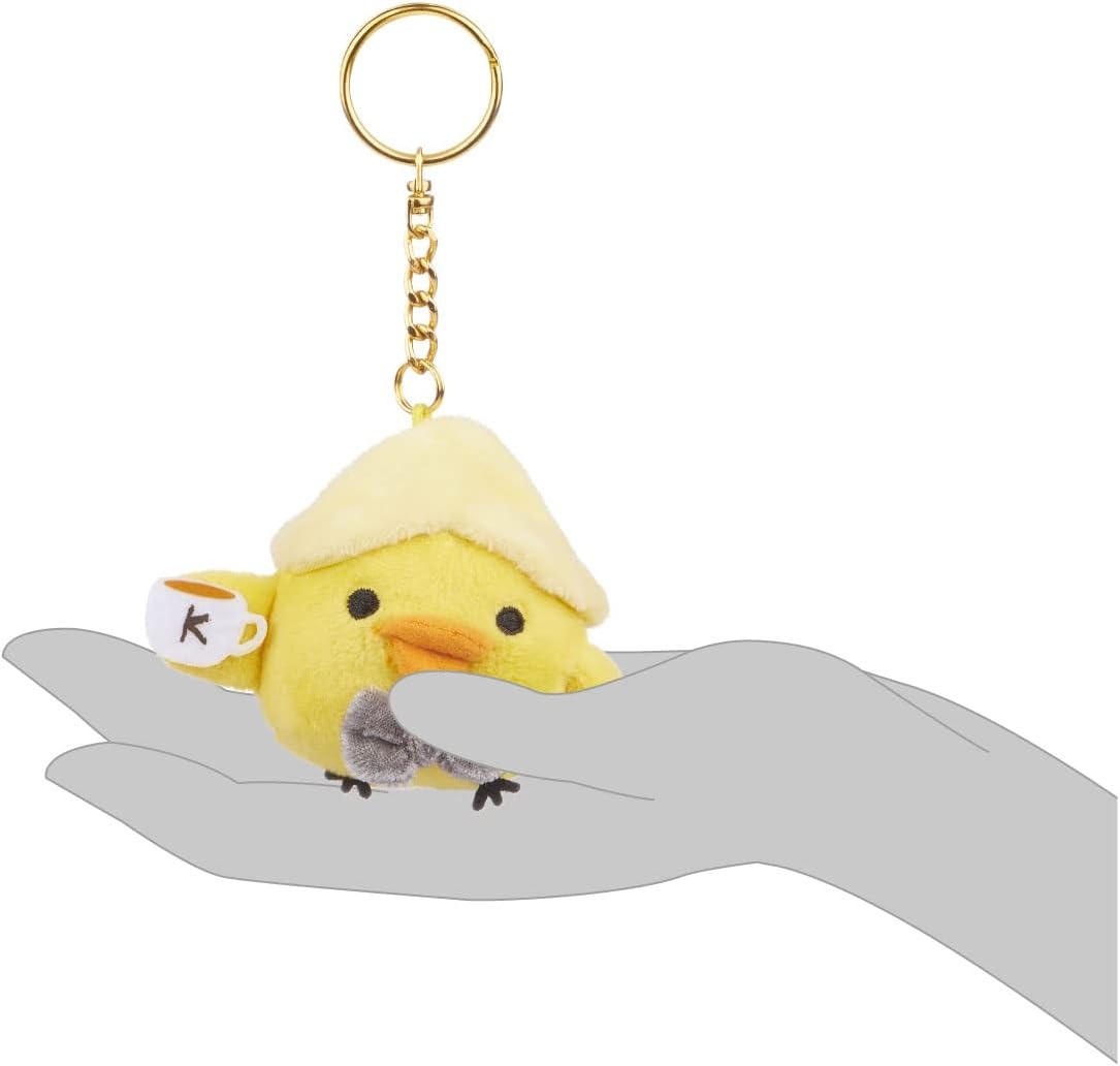 Rilakkuma Kiiroitori San-X Original Blind Box Muffin Cafe Series Keychains – 1 Out of 6 pcs
