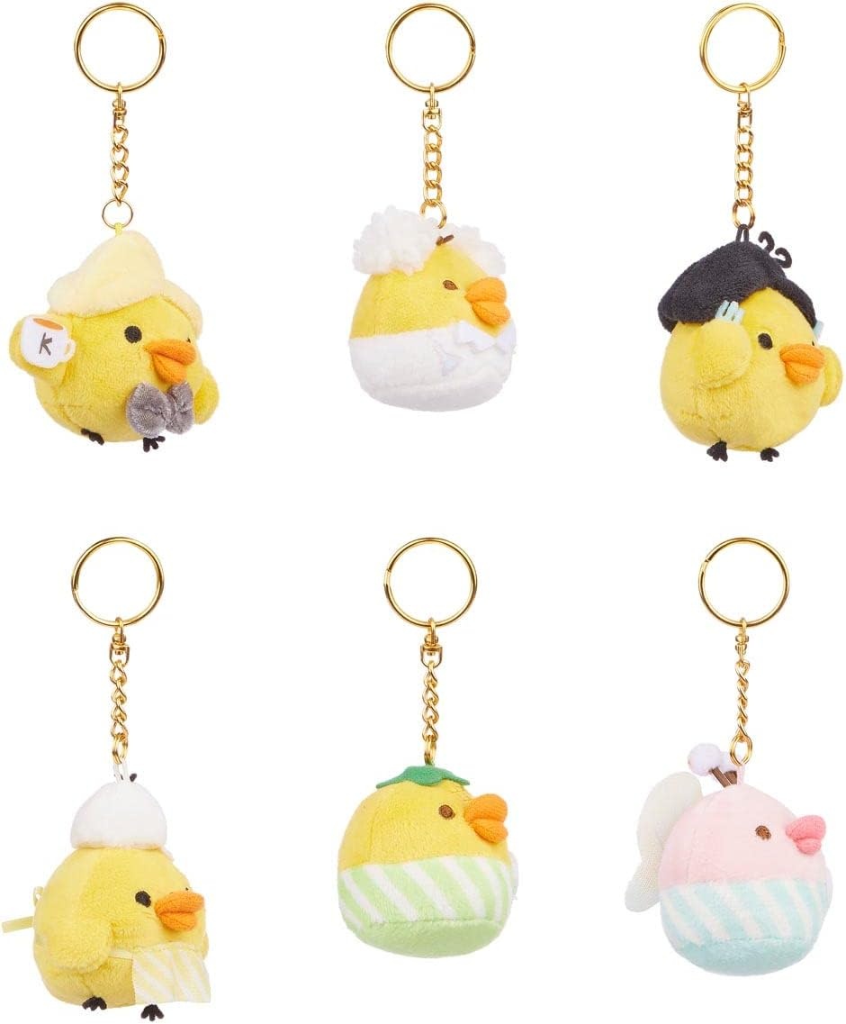 Rilakkuma Kiiroitori San-X Original Blind Box Muffin Cafe Series Keychains – 1 Out of 6 pcs - view 3