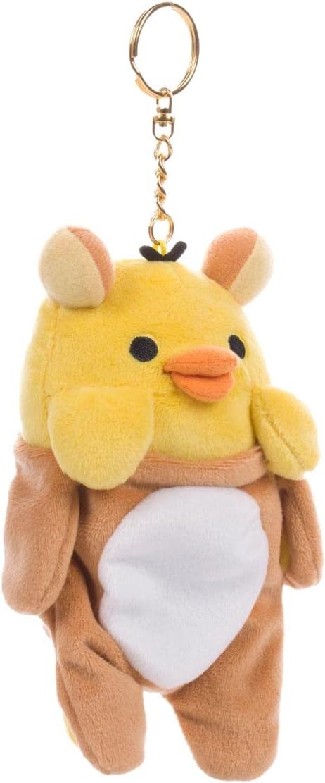 Rilakkuma Kiiroitori San-X Original Kigurumi Charm Keychain
