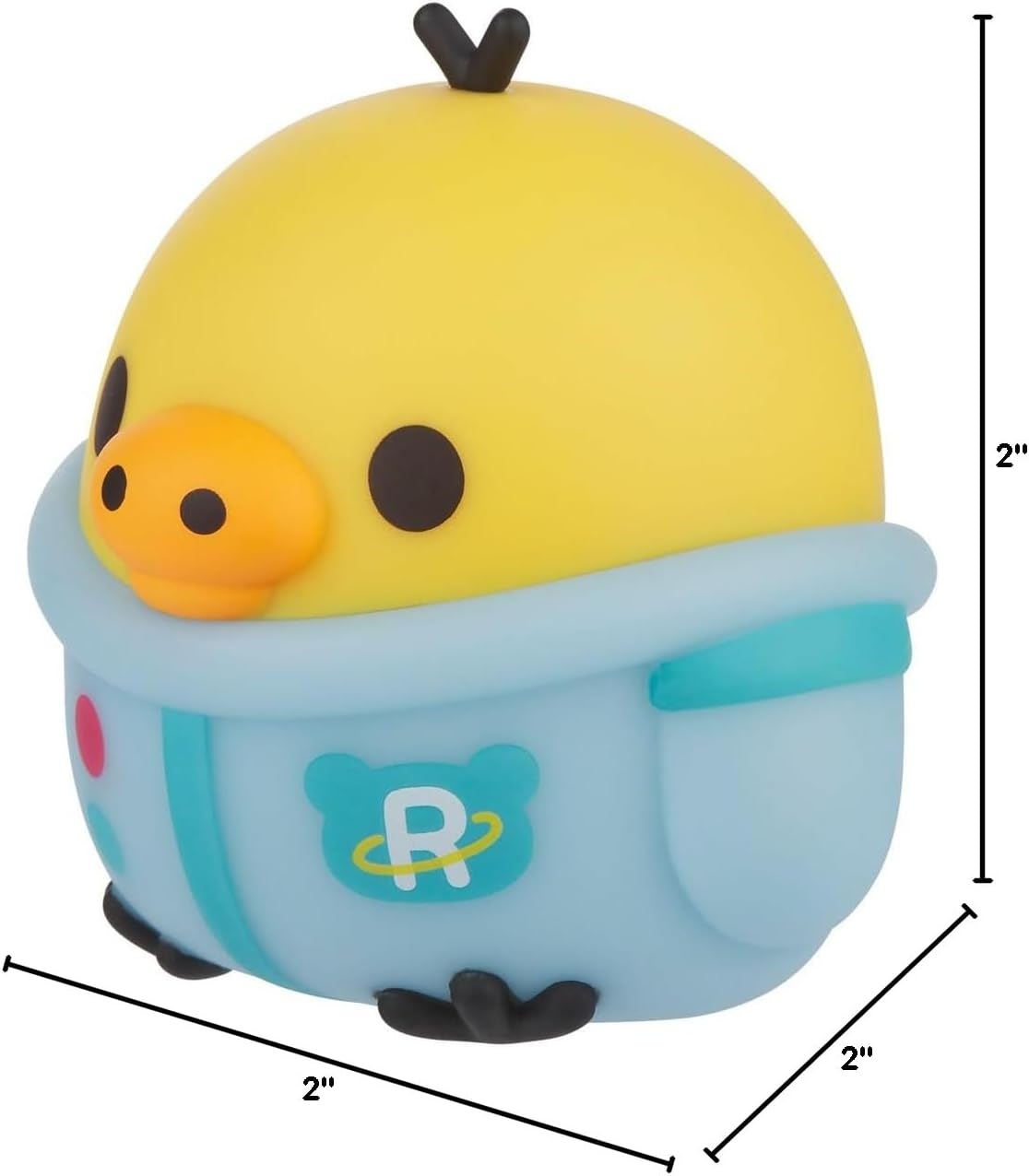 Rilakkuma Kiiroitori San-X Original Space Series Vinyl Figurine Toy(Kiiroitori) - view 6
