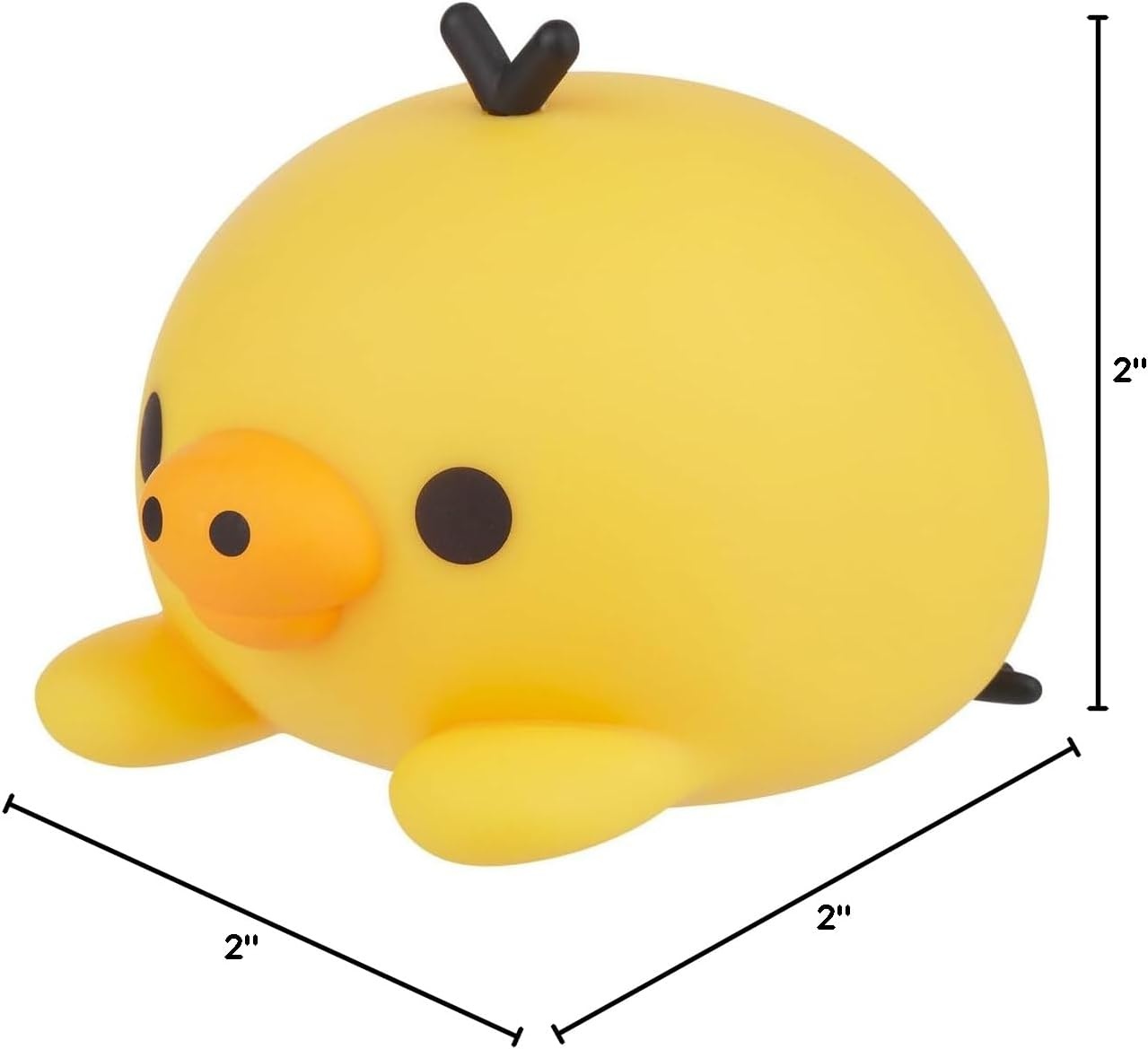 Korilakkuma San-X Original Laydown Vinyl Figurine Toy(Kiiroitori) - view 6