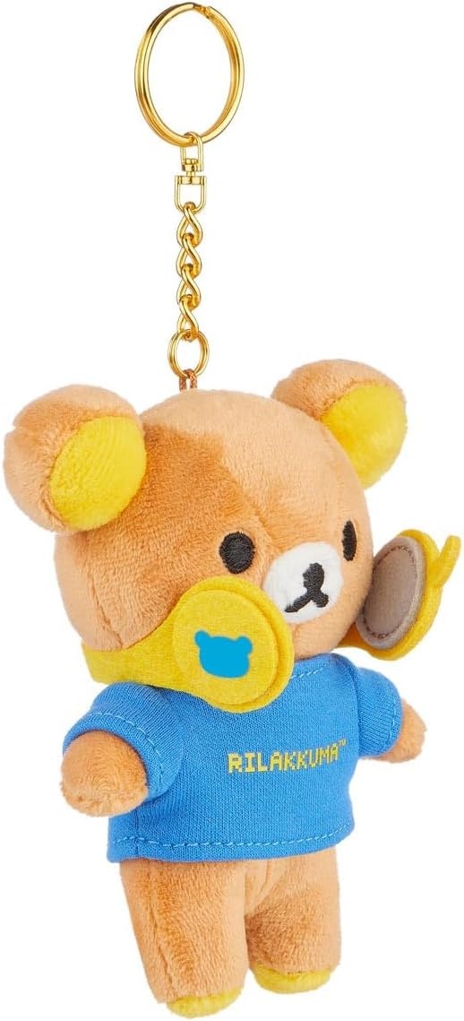 Rilakkuma San-X Original Gamer Series Keychain Plush(Rilakkuma) - view 3