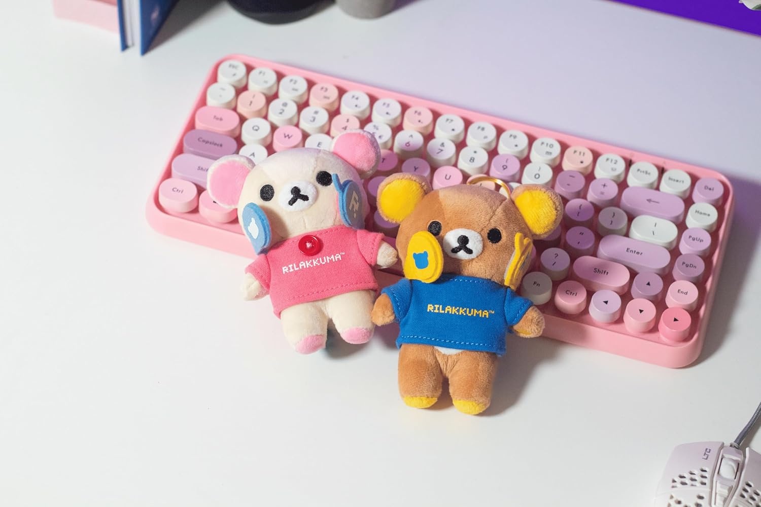 Rilakkuma San-X Original Gamer Series Keychain Plush(Rilakkuma) - view 6