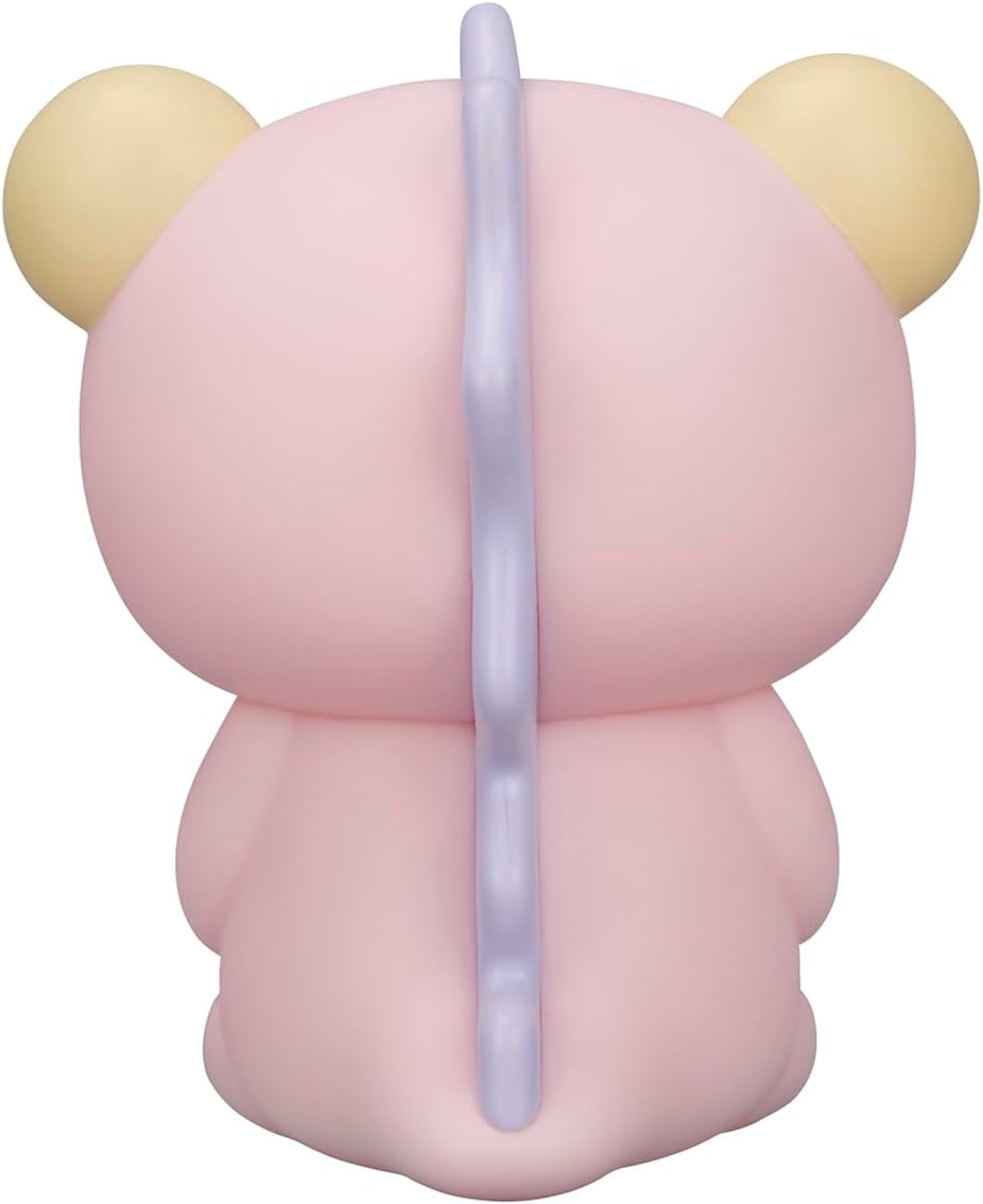 San-X Original Rilakkuma Plays with Dino Vinyl Figurine Toy – 3″ Chairoikoguma(Korilakkuma) - view 4