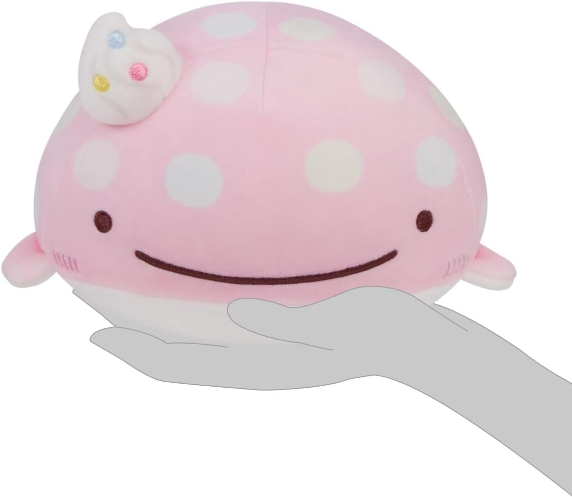 San-X Original Jinbesan Ice Cream Series Plush – 7″ Samesan(Pink) - view 4