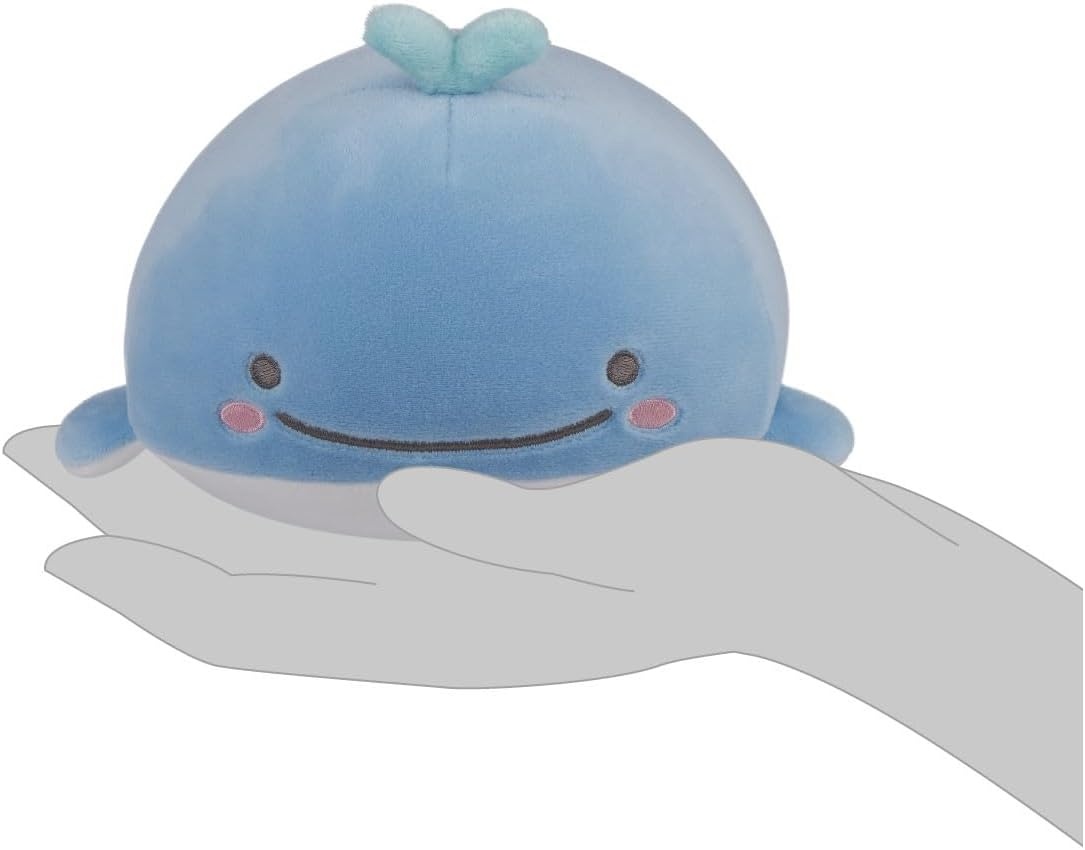 San-X Jinbesan Original Kokujira’s Mom Mochi Plush(Kokujira) - view 4