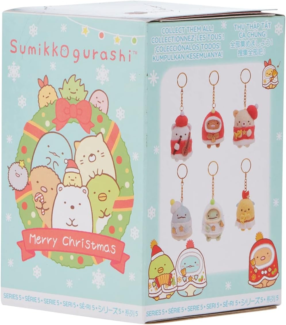 SUMIKKOGURASHI Musical Christmas Blind Box Keychain Plush(1 Random Box) - view 2