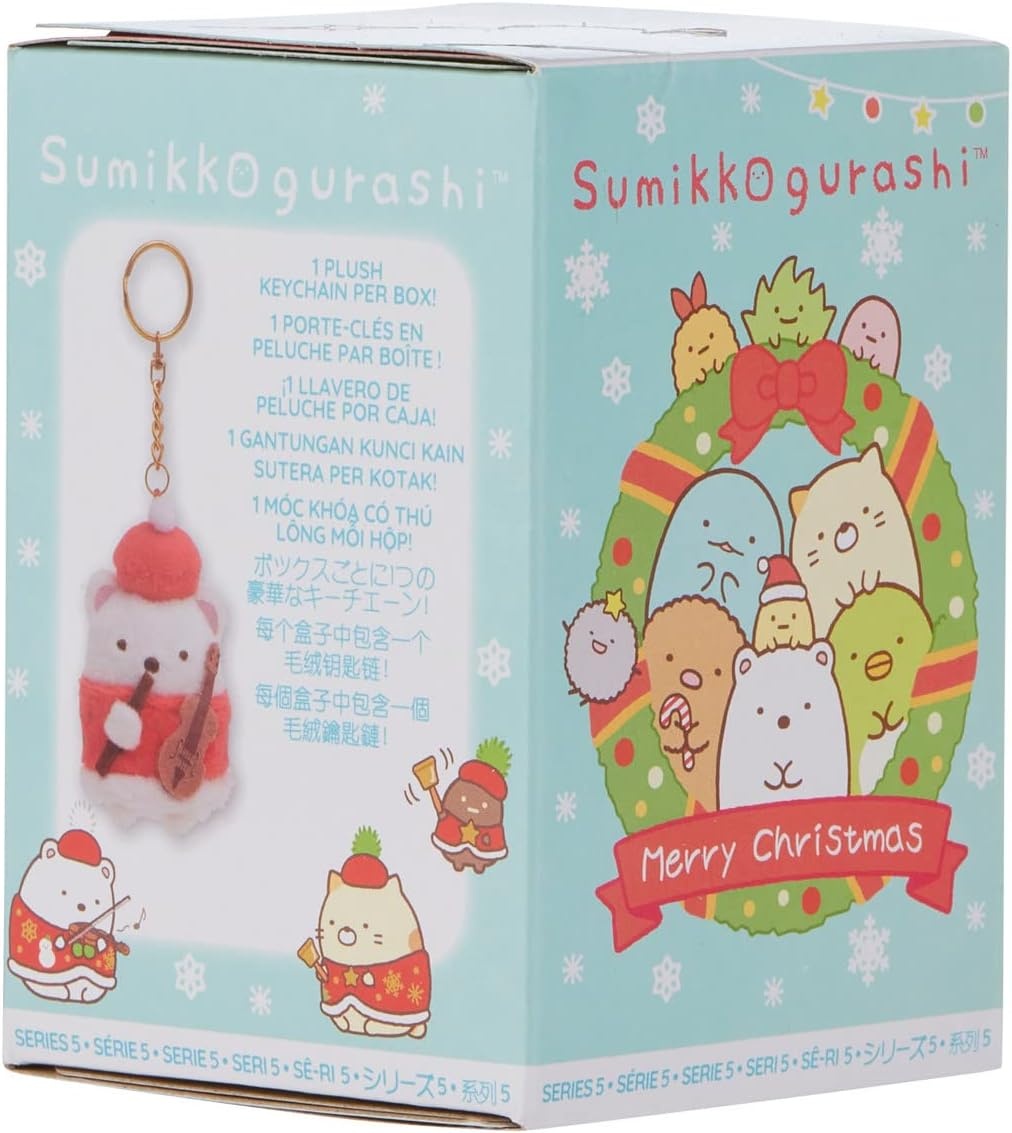 SUMIKKOGURASHI Musical Christmas Blind Box Keychain Plush(1 Random Box) - view 3