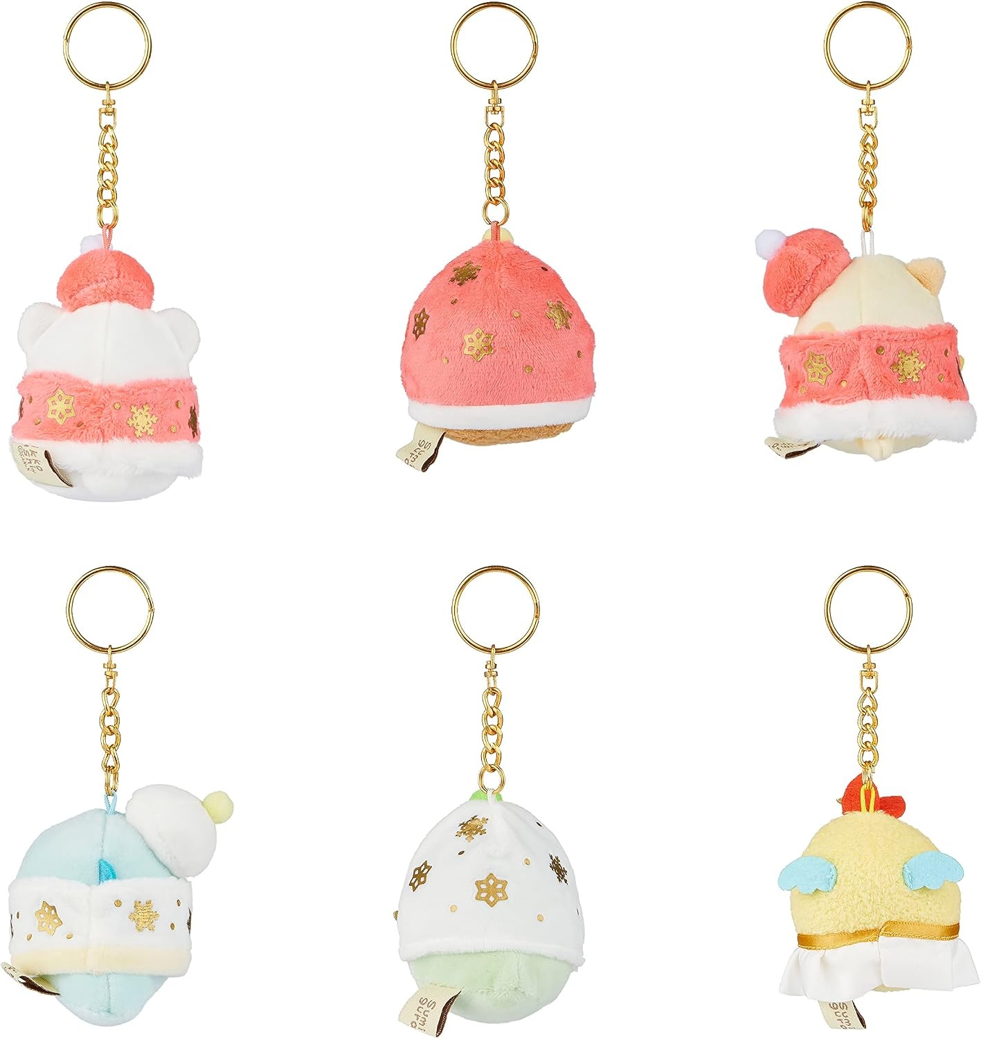 SUMIKKOGURASHI Musical Christmas Blind Box Keychain Plush(Complete Set of 6 Pcs) - view 4