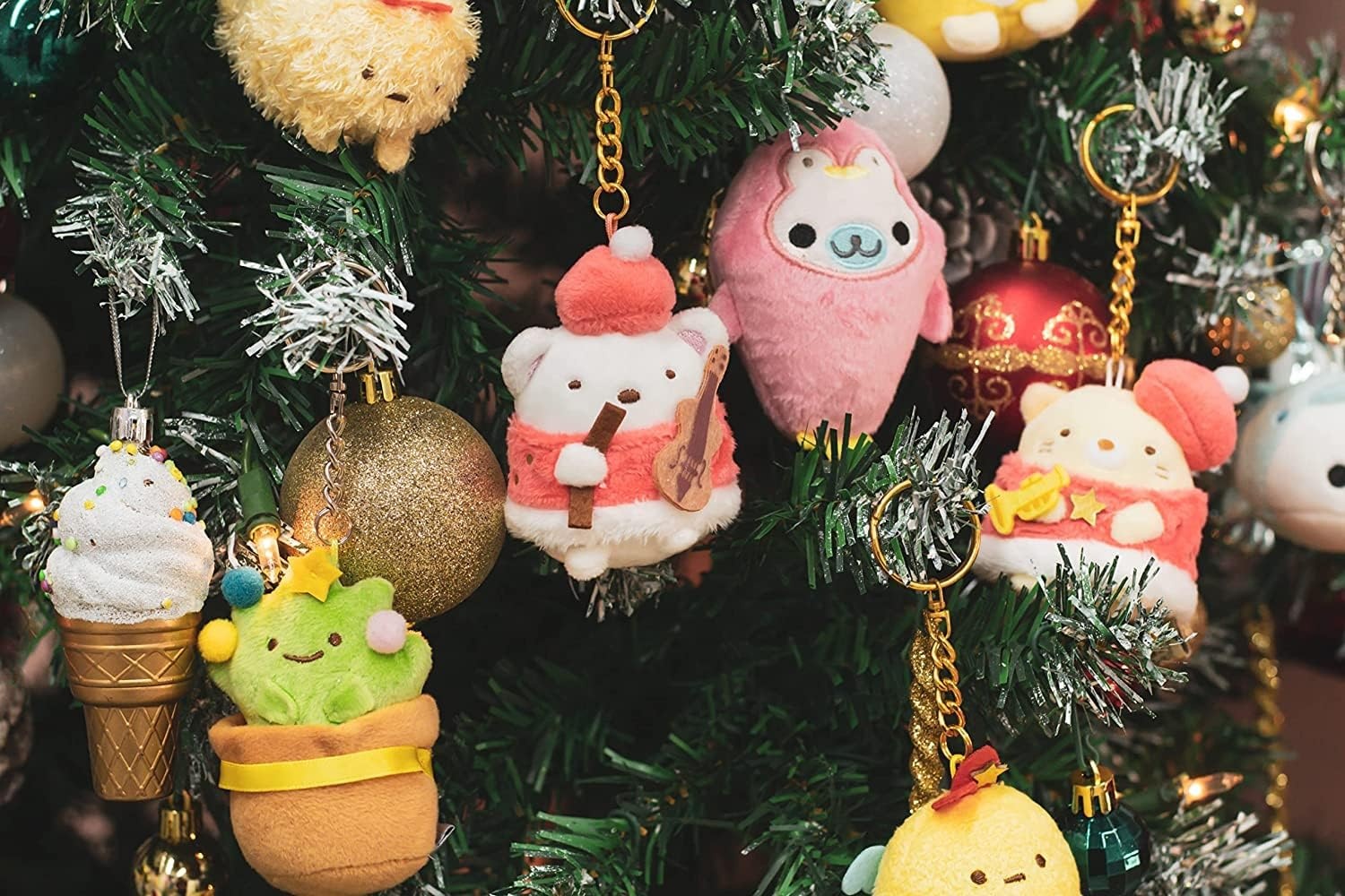 SUMIKKOGURASHI Musical Christmas Blind Box Keychain Plush(Complete Set of 6 Pcs) - view 6