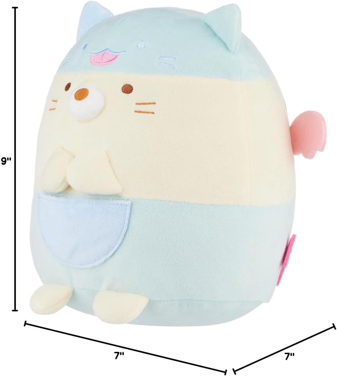 SUMIKKOGURASHI San-X Original Neko Ghostly Night Park Series Plush – 9-inch Plush - view 8