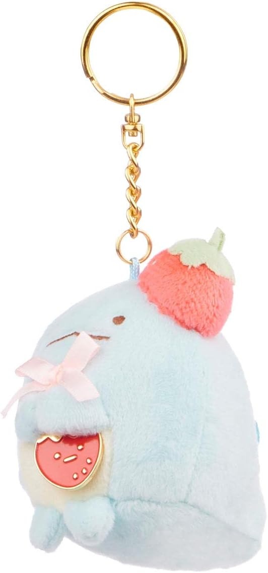 SUMIKKOGURASHI Tokage San-X Original Strawberry Series Keychain - view 2