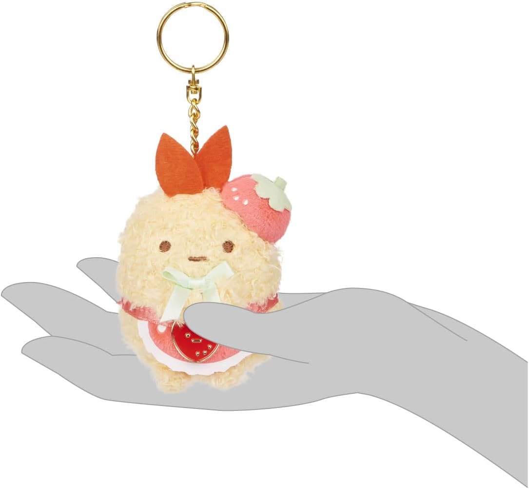 SUMIKKOGURASHI EBI San-X Original Strawberry Series Keychain