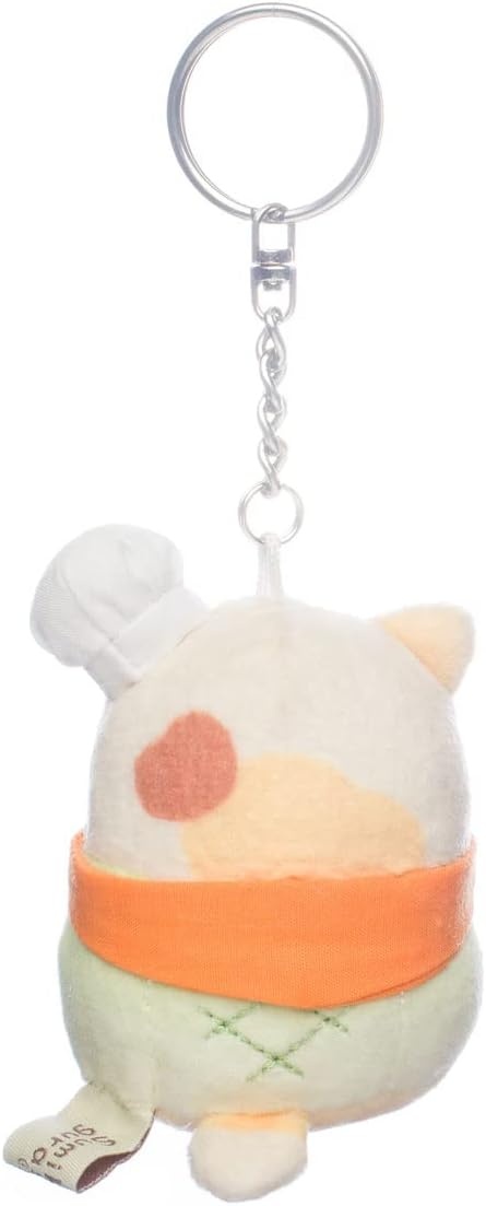 SUMIKKOGURASHI San-X Original Deli Series Plush (Neko Melon Bread Keychain) - view 3
